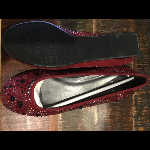 Stuart Weitzman embellished flats - Picture 1 of 2